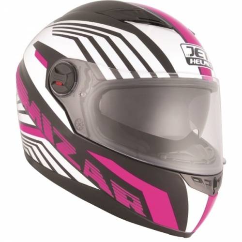 Cască Moto Integrală JET FIGHTER SV MIZAR · Negru / Alb / Pink