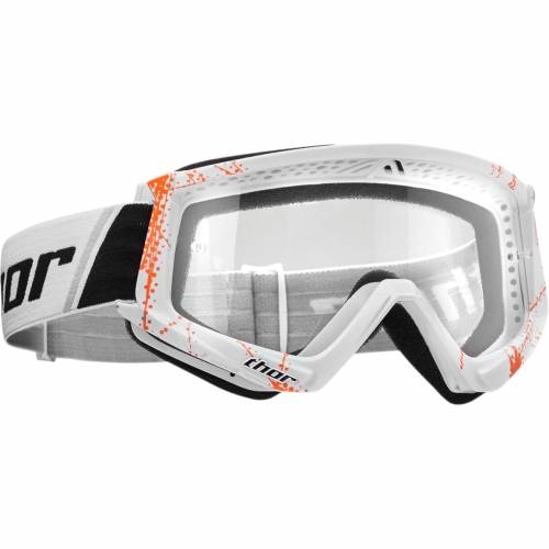 Ochelari Enduro - Cross THOR COMBAT CAP · Portocaliu / Alb 
