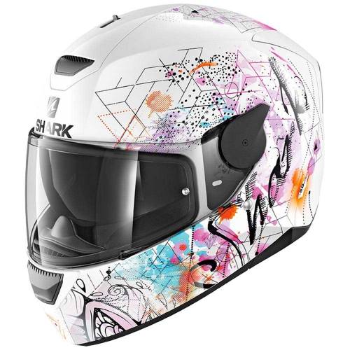 Cască Moto Integrală SHARK D-SKWAL ANYAH · Alb