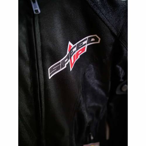 Geacă Moto Damă din Textil SPEED UP LARA MESH · Negru 