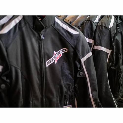 Geacă Moto Damă din Textil SPEED UP LARA MESH · Negru 