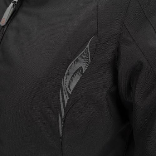 Geacă Moto Damă din Textil BERING LADY VIRGINIA · Negru 