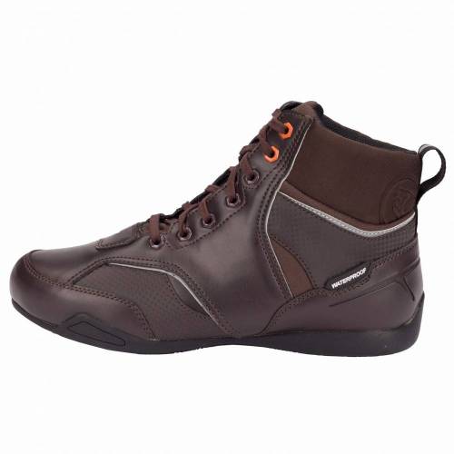 Ghete Moto din Piele & Textil BERING ESCAPE · Maro 