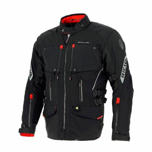 Geacă Moto din Textil RICHA NAVARA · Negru