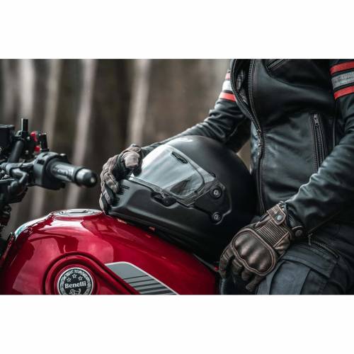 Mănuși Moto din Piele RICHA BOBBER · Gri 