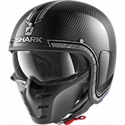 Cască Moto Open Face SHARK S-DRAK VINTA · Negru / Gri