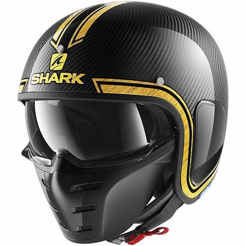 Cască Moto Open Face SHARK S-DRAK VINTA · Negru / Auriu