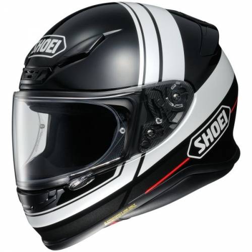 Cască Moto Integrală SHOEI NXR Philosopher TC-5 · Negru / Alb / Roșu