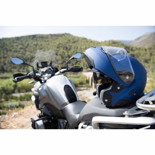 Cască Moto Flip-Up SHOEI NEOTEC-II MATT BLUE METALIC · Albastru Mat 