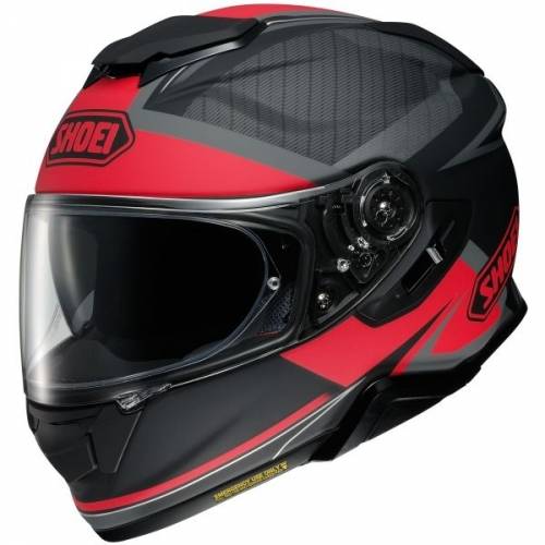 Cască Moto Integrală SHOEI GT-AIR II AFFAIR TC-1 · Negru / Roșu / Gri