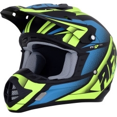 Cască Enduro - Cross AFX FX17 FORCE · Verde / Albastru / Negru