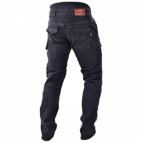 Blugi Moto cu Kevlar TRILOBITE ACID SCRAMBLER · Negru 