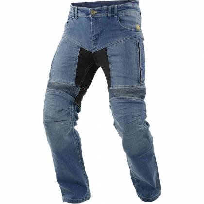 Blugi Moto cu Kevlar TRILOBITE PARADO Long · Albastru 