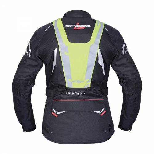 Geacă Moto Damă din Textil SPEED UP TREK LADY · Negru 
