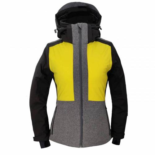 Geacă Outdoor / Schi Damă STRINDBERG 5147/19D, Dermizax · Negru / Galben