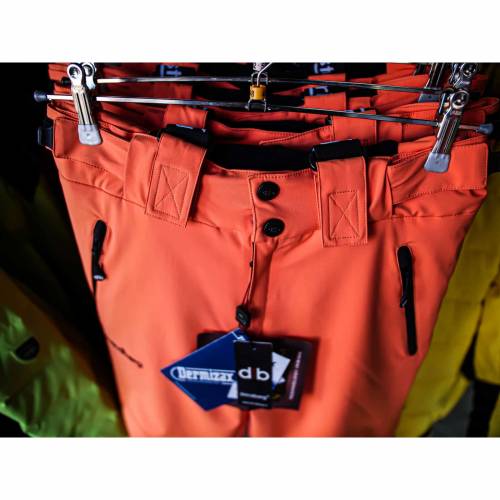 Pantaloni Outdoor / Schi STRINDBERG 2092CH, Dermizax · Portocaliu / Negru 