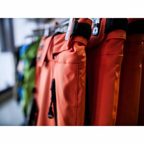 Pantaloni Outdoor / Schi STRINDBERG 2092CH, Dermizax · Portocaliu / Negru 