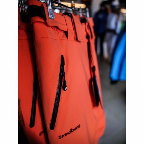 Pantaloni Outdoor / Schi STRINDBERG 2092CH, Dermizax · Portocaliu / Negru 