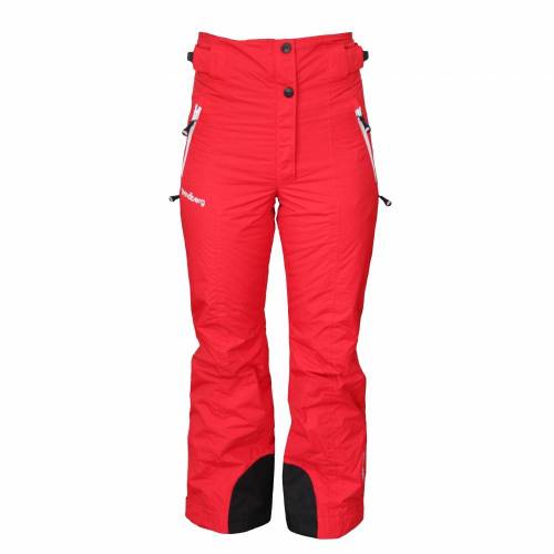 Pantaloni Outdoor / Schi Softshell Damă STRINDBERG, Toraydelfy 5036 · Roșu / Negru