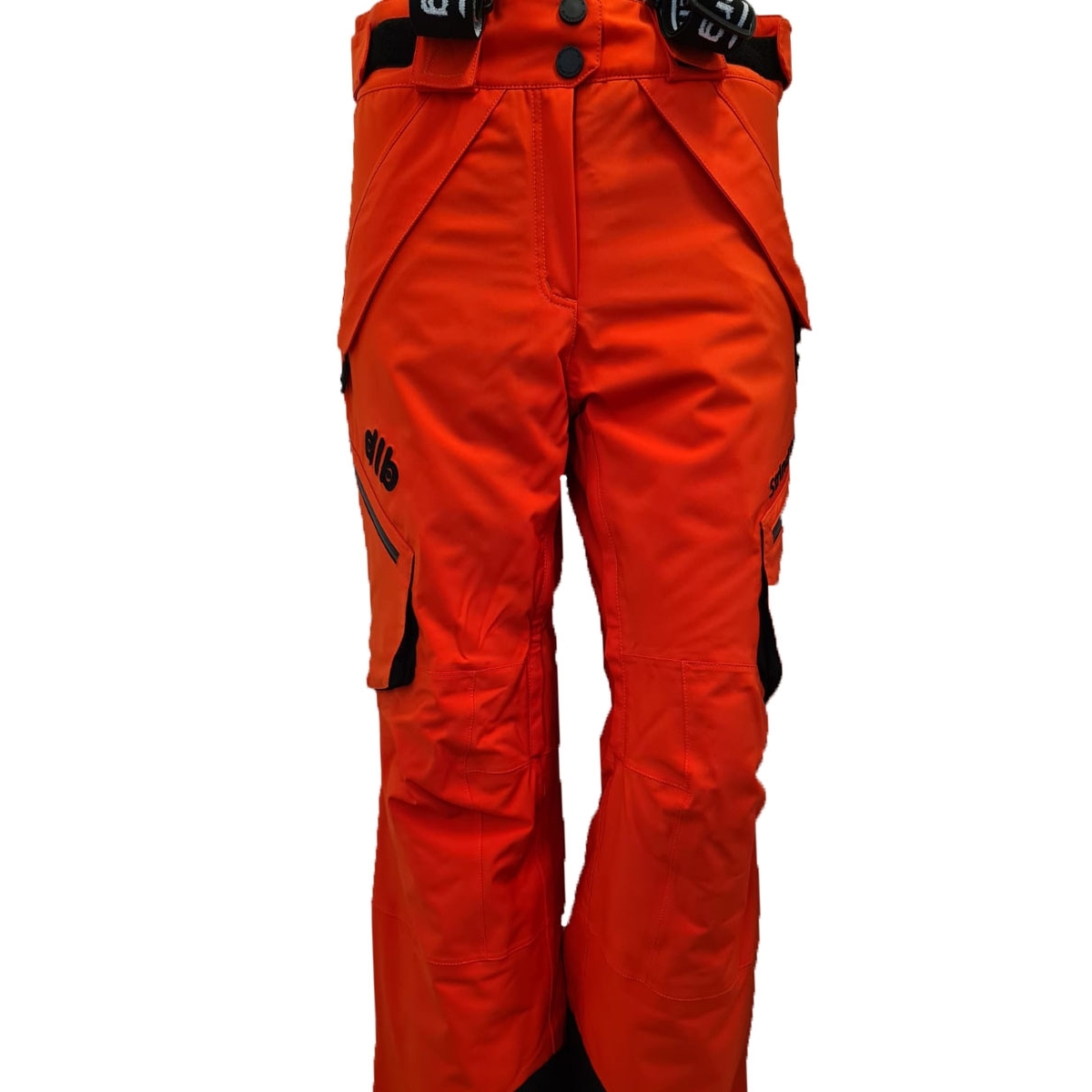 Pantaloni Schi Damă STRINDBERG 5104/18 DEV, Dermizax · Portocaliu / Negru 