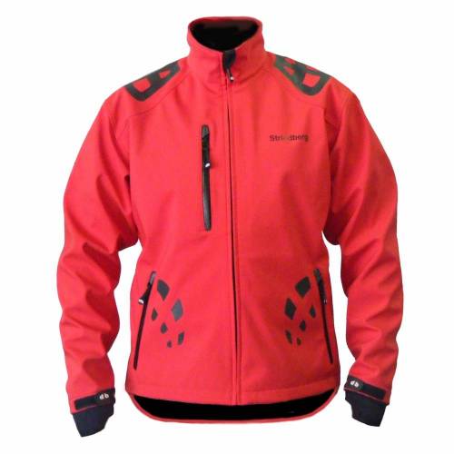Geacă Softshell STRINDBERG 2028, TorayDelfy · Roșu / Negru