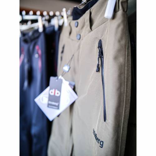 Pantaloni Softshell Outdoor / Schi STRINDBERG 2142DEV, Dermizax · Maro / Negru 