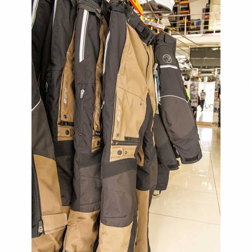 Pantaloni Moto din Textil BERING BRONKO · Negru / Maro 
