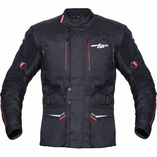 Geacă Moto din Textil SPEED UP TREK · Negru