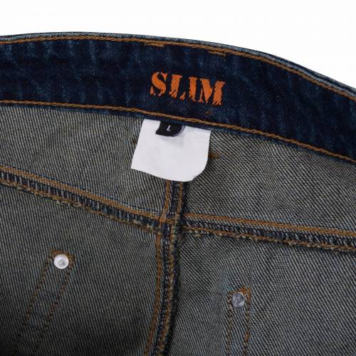 Blugi Moto din Denim 4D BERING GORANE Slim Fit · Albastru 