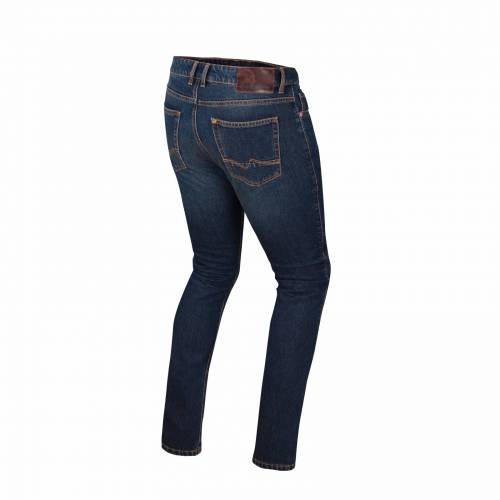 Blugi Moto din Denim 4D BERING GORANE Slim Fit · Albastru 