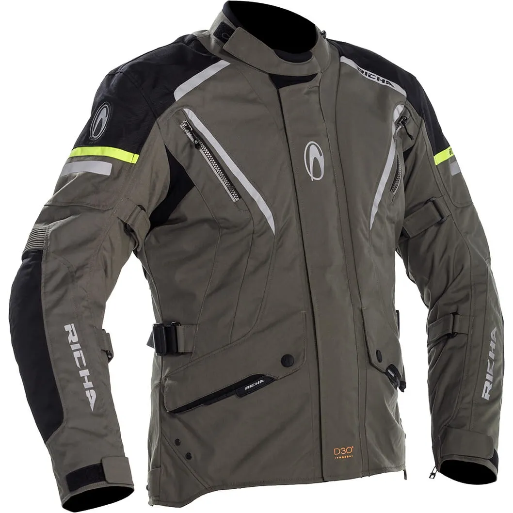 Geacă Moto din Textil GoreTex RICHA CYCLONE GORE-TEX · Titanium