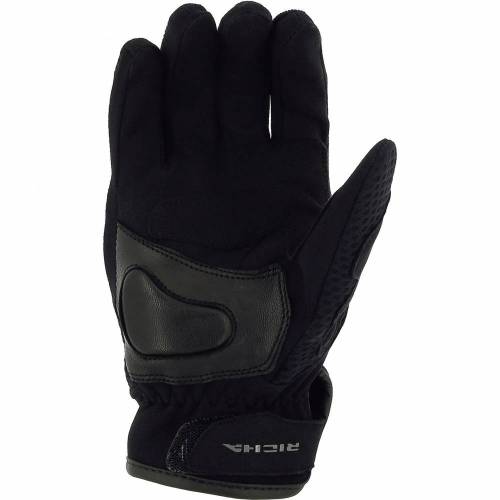 Mănuși Moto din Piele & Textil RICHA BASALT 2 · Negru 