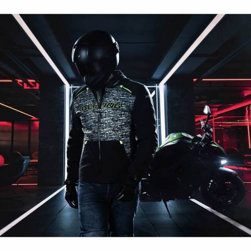 Geacă Moto din Textil BERING DRIFT CAMO · Negru / Verde 