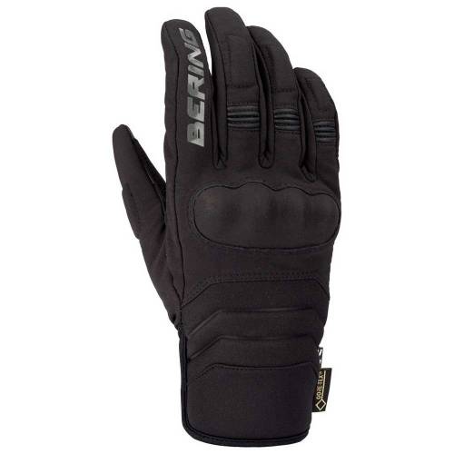Mănuși Moto din Piele & Textil BERING EKSEL · Negru