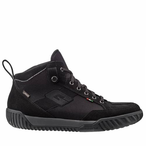 Ghete Moto din Piele & Textil GAERNE G. RAZOR Goretex · Negru