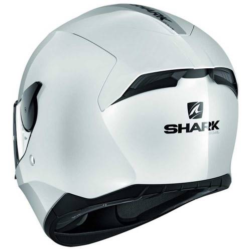 Cască Moto Integrală SHARK D-SKWAL 2 BLANK · Alb 