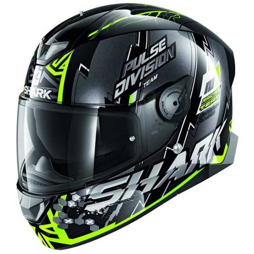 Cască Moto Integrală SHARK SKWAL 2.2 NOXXYS · Negru / Gri / Verde-fluo
