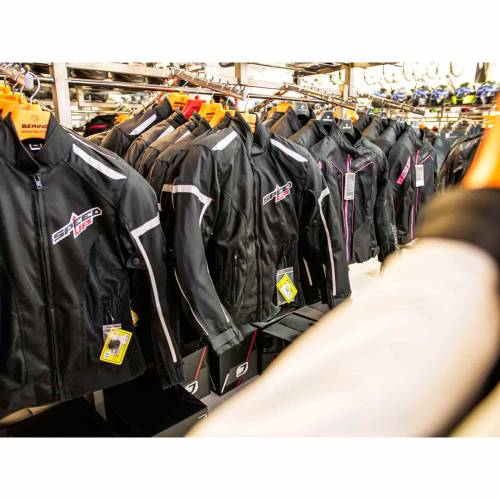 Geacă Moto Damă din Textil SPEED UP LARA · Negru 