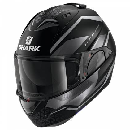 Cască Moto Modulară SHARK EVO ES YARI · Negru / Gri Mat
